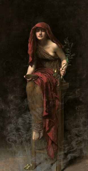 оракул пифия, дельфиский оракул, этилен, газ